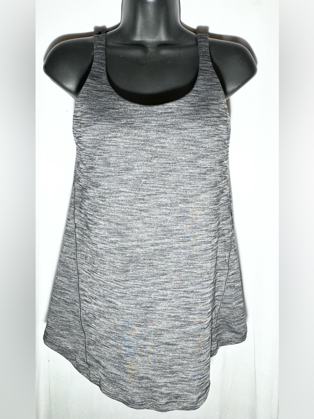 Lululemon Free To Be Wild 2-in-1 Tank Top - Heathered Gray - Size 4